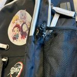 Demon Slayer Limited Edition 1975 Kimetsu No Yalba Nezuko Anime Backpack Rare Black Photo 3