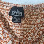 Angie  Long Sleeve Floral Dress - Pink and White Photo 2