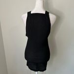 True Religion  black ribbed tank top size M Photo 3