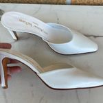 Stephane Kelian High Heel Mules Size 5.5 White Photo 1