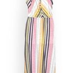 Bar III Multi Color Strips Maxi Dress Size S Photo 1