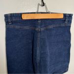Gap  Button Front Denim Mini Skirt Dark Wash Photo 9