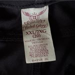 Faded Glory 🖤 Black Stretch Shorts 2X | Comfy Pull-On with Back Pockets🖤 ~XXL Photo 4