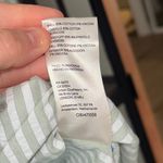 Anthropologie button down shirt striped bennet longline oversized long sleeve Photo 7