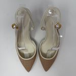 Ted Baker  London Sadie Pointed Toe Slingback Pump Women's 6 Tan Heels Party NWOB Photo 4