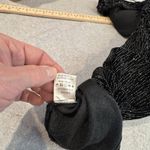 Windsor Vintage Y2K  Dress Womens Small Black Silver Sparkle Festive Whimsigoth Photo 11