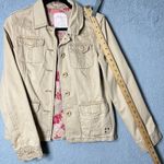 Aeropostale Vintage  Jacket Womens M Tan Khaki Long Sleeve Button Down Y2K‎ Photo 11