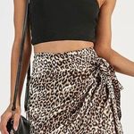 Showpo Leopard Print Wrap Skirt Photo 0