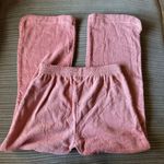 NWT Toca terry cloth peach pants medium lounge Orange Photo 6