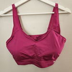Puma Sports Bra Fuscia Pink Womens XL Neutral Athletic Athleisure Padded Neutral Photo 0