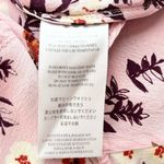 by TiMo Pink Floral Midi Dress Short‎ Puff Sleeves Bloom 50s Print, Size Small Photo 16