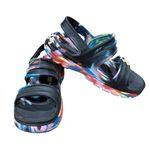 Hunter Women's Black and Pink Sandals Photo 1