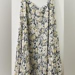 CHAPS Floral Pleated A-Line Skirt Photo 1