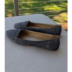 Talbots Women's Gray Suede Pointed Toe Loafers Size 9M Photo 0