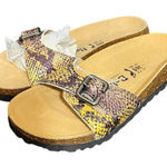 Birkenstock NEW  Betula Snake Print Slide Sandals‎ Womens Shoes SIze 10 Photo 0