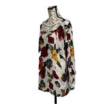 Newport News Sunstreak by  90s Vintage Floral Sheer Tunic Blouse M | Boho Retro Photo 2