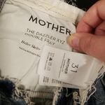 💕MOTHER💕 The Dazzler XYZ Double Fray Denim Jeans ~ Helter Skelter 31 NWT Photo 15