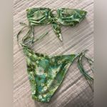 Kulani Kinis Kulani KinisFloral Green Bikini Set Photo 1
