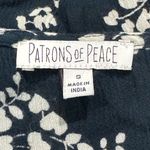 Patrons of Peace  Cinched Front Long Sleeve Floral Blouse Top Women’s Small Photo 2