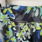 REI Northway Floral Print Circle Stretch Skirt Gray & Green Size XXS Photo 4