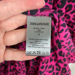 Zadig & Voltaire Pink Leopard Reveal Print Leo Mini Dress Sz.S NWT Photo 13