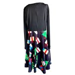 NWT Sucrefas Christmas Dress XXL Black Holiday Christmas Tree Presents Gift Fest Size undefined Photo 4