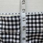 J.Crew NWT Hayden kickout crop pant in gingham stretch linen Navy & white 6 Photo 11