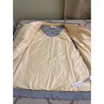 Zenergy Chico's Francine quilted puffer vest yellow with gray accents, size XL Photo 9