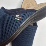 Fly Flot Mesh Navy Sandals Anti Shock Slip On Leather Shoes S Photo 6