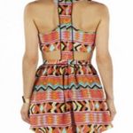 Lovers + Friends Geometric Print Cut Out Dress Photo 1