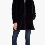 J.Crew  Plush Teddy Jacket Women’s Size XXS Black Zip Up Fleece Stand Collar Photo 0