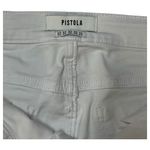 Pistola  Jeans Womens 32 Jennifer High Rise Skinny Distressed Stretch Oslo White Photo 2