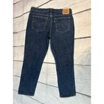 Levi's Dark Wash Levi’s Boyfriend Jeans Women’s Size 31 Cropped 5-Pocket Denim Photo 1