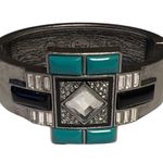 Lia Sophia Vintage Art Deco  Cuff Bracelet Photo 2