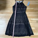 London Times NWT -  Cocktail Dress Black and Nude Photo 7