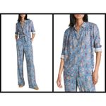 Veronica Beard 💕💕 Dazed Floral Shirt ~ Cornflower Blue 2 NWT Photo 9