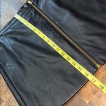 Gianni Bini GB GIANI BINI Black Faux Leather Mini Skirt w/ Gold Zipper Size 9 NWT Photo 10