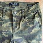 Judy Blue  Olive Camouflage Skinny Fit Distressed Stretch Jeans Size 3/26 Photo 4