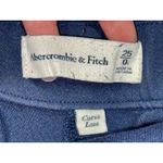 Abercrombie & Fitch  Curve Love Blue High Waisted Dress Pants Trousers Women 25 0 Photo 2