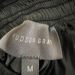 Hudson Gray Black Smocked Wide-Leg Pant Photo 10