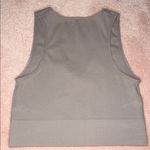 Garage  Beige Stella Seamless Plunge Tank Top Photo 4