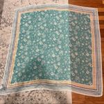 Jason Wu  for Target Blue Floral Print Square Lightweight Scarf Photo 3