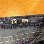 Miss Me  Shorts Rhinestone Embroidered Distressed Size 30 Photo 4