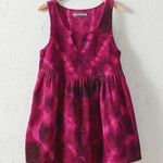 Urban Outfitters NWT UO Kimchi Blue Tie-Dye Corduroy Babydoll Dress Photo 3
