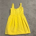 ZARA Vibrant Yellow Mini Dress Photo 1