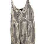 EXPRESS  White & Navy Stripped Sundress - Size XL Photo 0