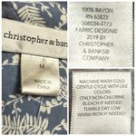 Christopher & Banks New Dress Sleeveless A-line Blue Cream Floral Women’s Size M Photo 10