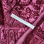 Urban Outfitters Velvet Burnout Kimono Wrap Purple Floral Draped NWT One Size Photo 11