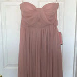 Birdy Grey Birdy Gray Grace Pink Convertible Bridesmaid Dress Size M Photo 4