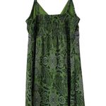 Apt. 9 Y2K  Empire Waist Smocked Sleeveless Paisley Babydoll Midi Dress Sz L Twee Photo 9